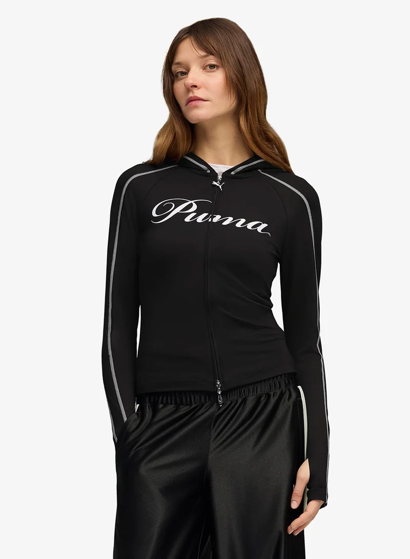 PUMA T7 Streetglam Slim Hoodie